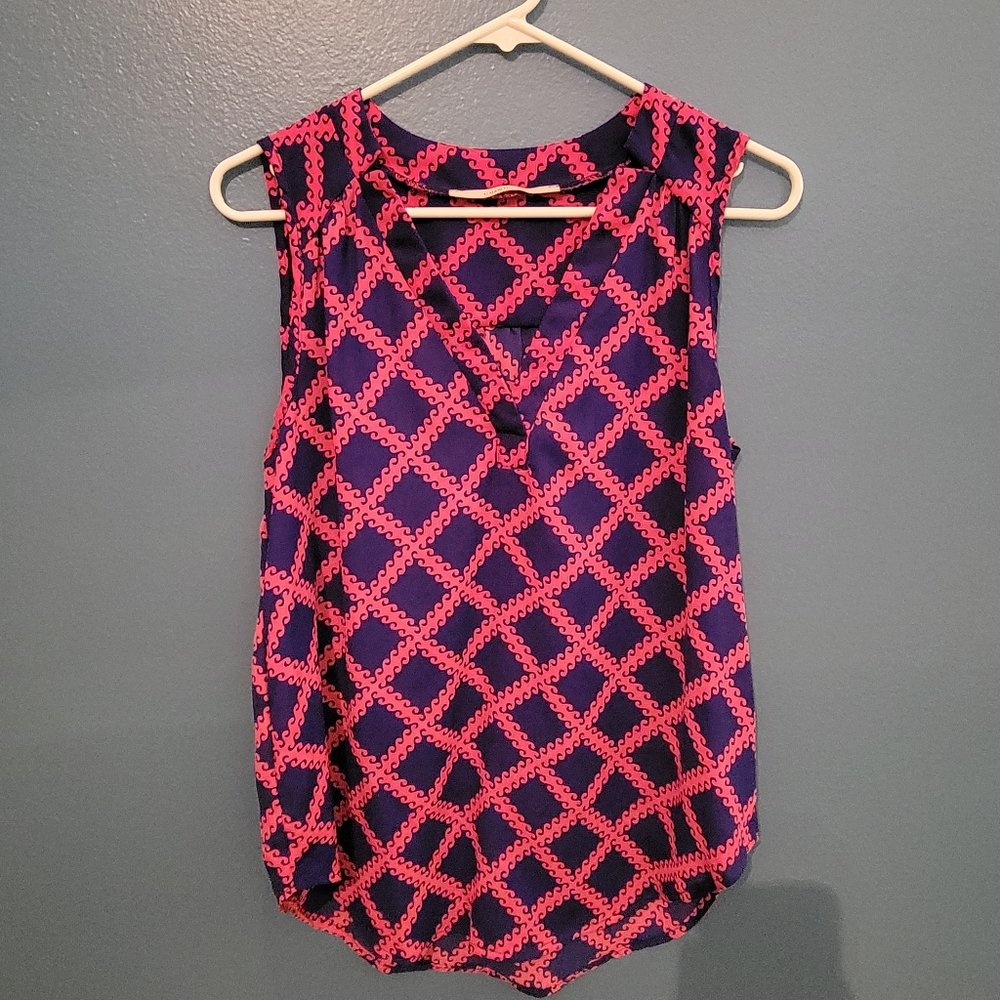 41 Hawthorn Shalley Split Neck Blouse - S